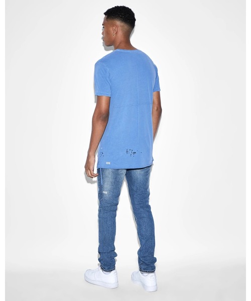 KSUBI(スビ)の「KSUBI SIOUX SS TEE (MPF22TE018)(Tシャツ/カットソー・メンズ・ブルー・LARGE/MEDIUM)」の4枚目の写真