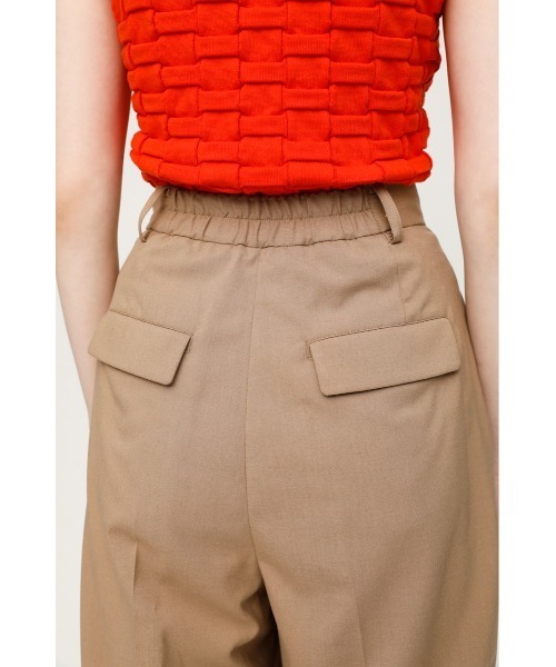 SLY（スライ）の「RELAX LOOSE SLACKS リラックス ルーズ スラックス（スラックス・レディース・ベージュ/イエロー/ライトブラック・1/0）」の15枚目の写真