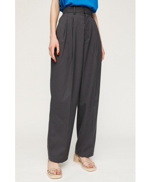 SLY（スライ）の「RELAX LOOSE SLACKS リラックス ルーズ スラックス（スラックス・レディース・ベージュ/イエロー/ライトブラック・1/0）」の5枚目の写真