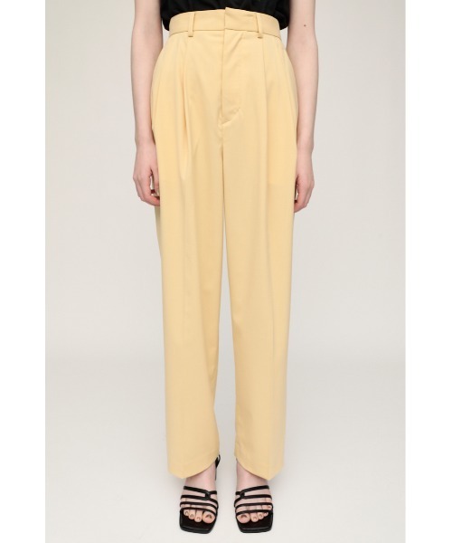 SLY（スライ）の「RELAX LOOSE SLACKS リラックス ルーズ スラックス（スラックス・レディース・ベージュ/イエロー/ライトブラック・1/0）」の20枚目の写真