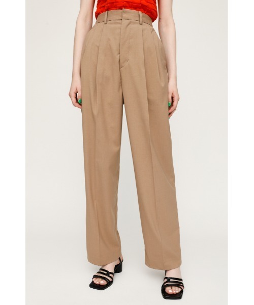 SLY（スライ）の「RELAX LOOSE SLACKS リラックス ルーズ スラックス（スラックス・レディース・ベージュ/イエロー/ライトブラック・1/0）」の10枚目の写真