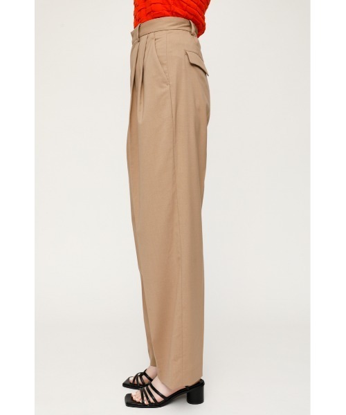 SLY（スライ）の「RELAX LOOSE SLACKS リラックス ルーズ スラックス（スラックス・レディース・ベージュ/イエロー/ライトブラック・1/0）」の12枚目の写真