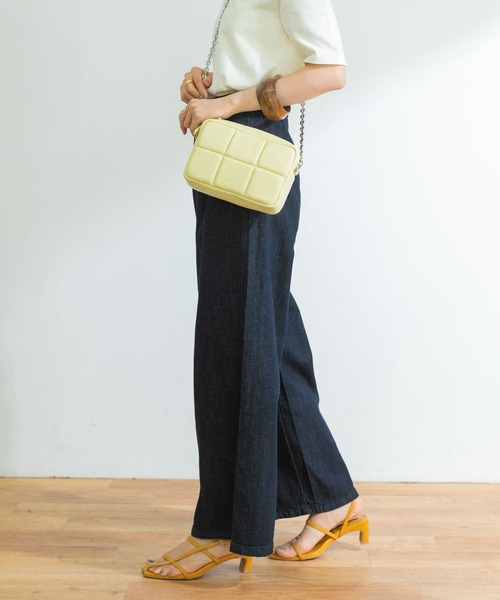 URBAN RESEARCH（アーバンリサーチ）の「バギーデニムパンツ（デニムパンツ・レディース・ホワイト/インディゴブルー・38/36）」の5枚目の写真