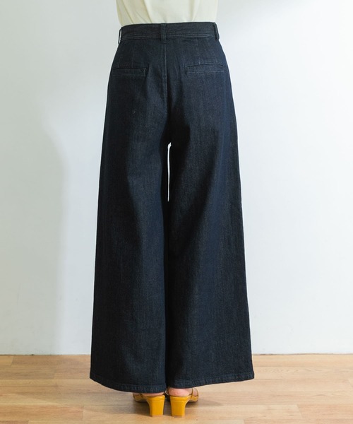 URBAN RESEARCH（アーバンリサーチ）の「バギーデニムパンツ（デニムパンツ・レディース・ホワイト/インディゴブルー・38/36）」の20枚目の写真