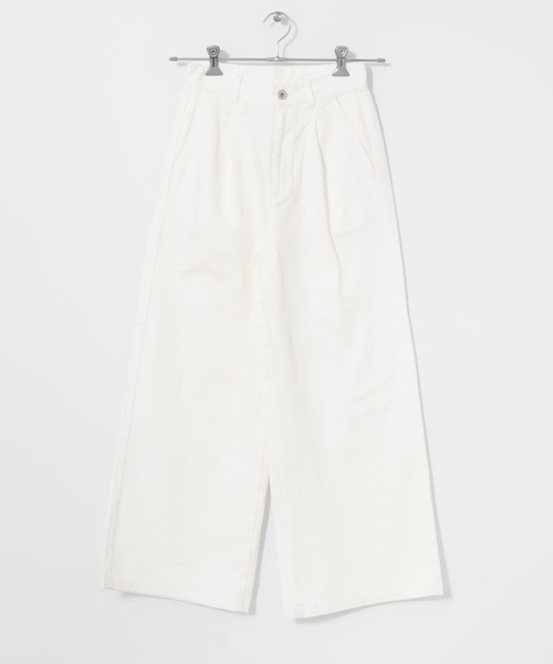 URBAN RESEARCH（アーバンリサーチ）の「バギーデニムパンツ（デニムパンツ・レディース・ホワイト/インディゴブルー・38/36）」の21枚目の写真