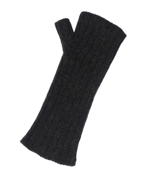 WILLIAM BRUNTON（ウィリアムブラントン）の「【William Brunton（ウイリアムブラントン）】3ply RIB WRIST WARMER（手袋・レディース・チャコールグレー/ベージュ/グレー/オレンジ・FREE）」の12枚目の写真