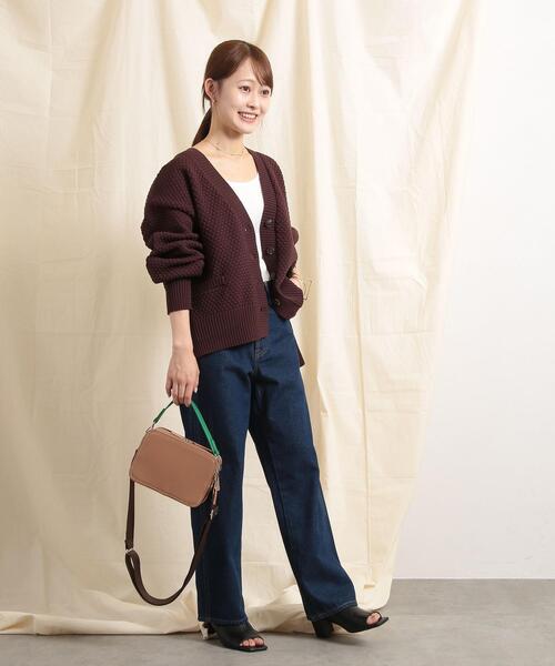 coen（コーエン）の「［洗える］軽量ビッグニットカーディガン