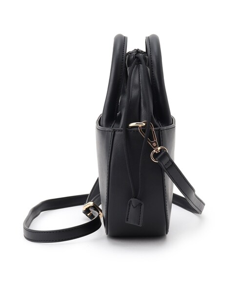 OPAQUE.CLIP（オペークドットクリップ）の「◆セミサークルミニショルダーバッグ（ショルダーバッグ・レディース・ブラック/ライトベージュ・00）」の20枚目の写真