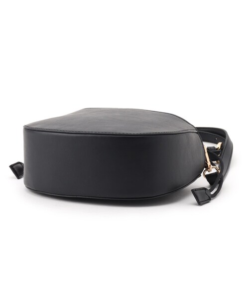 OPAQUE.CLIP（オペークドットクリップ）の「◆セミサークルミニショルダーバッグ（ショルダーバッグ・レディース・ブラック/ライトベージュ・00）」の22枚目の写真