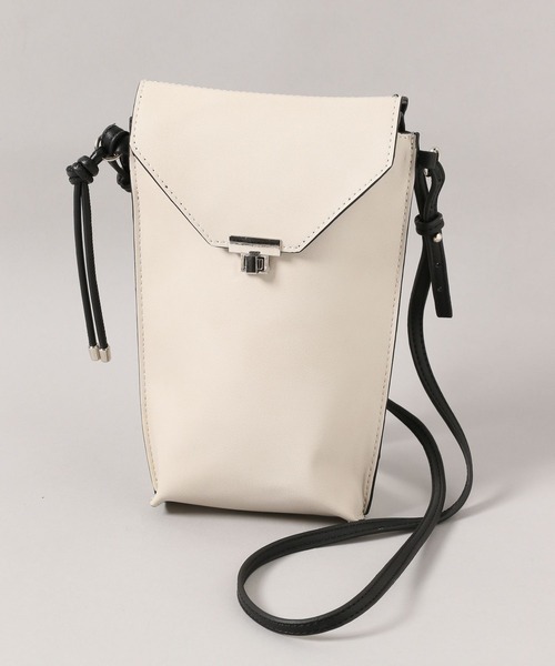 HARE（ハレ）の「メタルミニフラップBAG(HARE)（ショルダーバッグ・レディース・アイボリー/ブラック/ブラック系その他・FREE）」の13枚目の写真