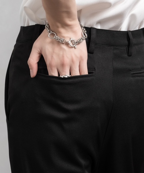 Adoon plain（アドーンプレーン）の「【Adoon plain】ワイドフレアパンツ（その他パンツ・メンズ・ブラック/グレー・MEDIUM/LARGE）」の19枚目の写真