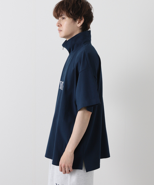 JOURNAL STANDARD(ジャーナルスタンダード)の「【YALE×JOURNAL STANDARD】別注 ハーフジップスウェット(Tシャツ/カットソー・メンズ・ネイビー/グレー/ブラック系その他・MEDIUM/LARGE)」の17枚目の写真