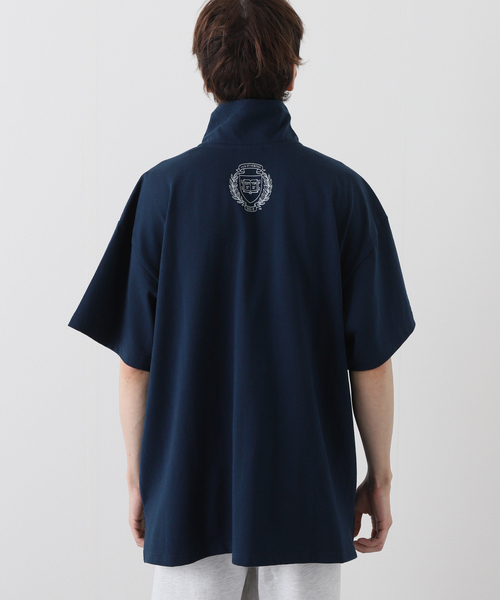 JOURNAL STANDARD(ジャーナルスタンダード)の「【YALE×JOURNAL STANDARD】別注 ハーフジップスウェット(Tシャツ/カットソー・メンズ・ネイビー/グレー/ブラック系その他・MEDIUM/LARGE)」の11枚目の写真