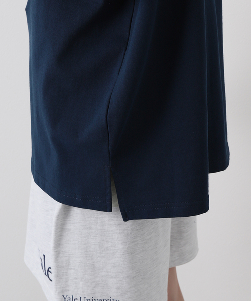 JOURNAL STANDARD(ジャーナルスタンダード)の「【YALE×JOURNAL STANDARD】別注 ハーフジップスウェット(Tシャツ/カットソー・メンズ・ネイビー/グレー/ブラック系その他・MEDIUM/LARGE)」の18枚目の写真