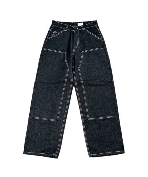 Chikashitsu +(チカシツプラス)の「【Chikashitsu +/チカシツプラス】stitch painter pants/ステッチパンツ デニムパンツ(その他パンツ・メンズ・ブラック・S/M)」の20枚目の写真
