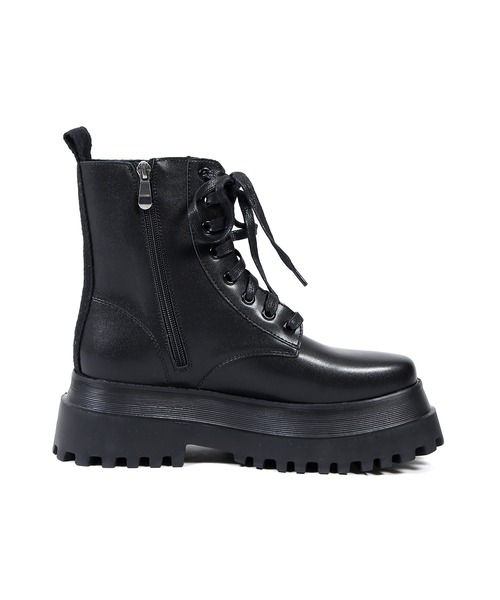 Figments（フィグメンツ）の「コンバットブーツ（ブーツ・レディース・ブラック・SMALL/MEDIUM）」の12枚目の写真