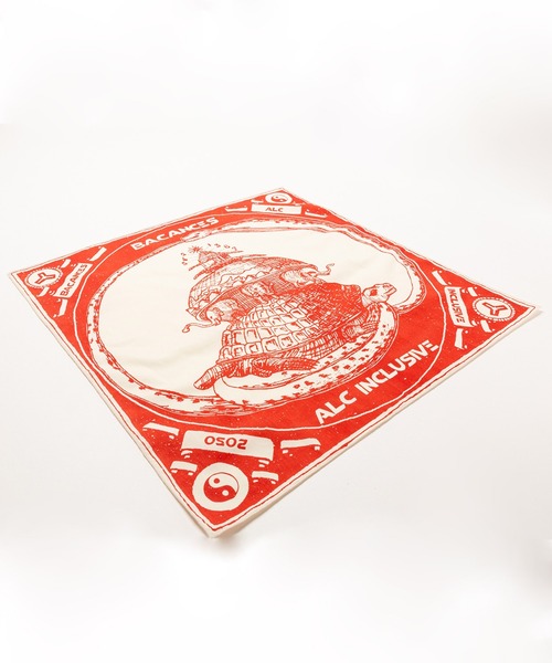 And A（アンドエー）の「AlexanderLeeChang アレキサンダーリーチャン / BLC BANDANA バンダナ / BC052203（バンダナ/スカーフ・メンズ・バーガンディー/ネイビー/グリーン・ONE SIZE）」の12枚目の写真