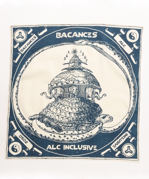 And A（アンドエー）の「AlexanderLeeChang アレキサンダーリーチャン / BLC BANDANA バンダナ / BC052203（バンダナ/スカーフ・メンズ・バーガンディー/ネイビー/グリーン・ONE SIZE）」の18枚目の写真
