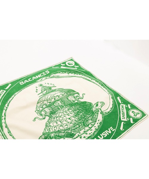 And A（アンドエー）の「AlexanderLeeChang アレキサンダーリーチャン / BLC BANDANA バンダナ / BC052203（バンダナ/スカーフ・メンズ・バーガンディー/ネイビー/グリーン・ONE SIZE）」の5枚目の写真