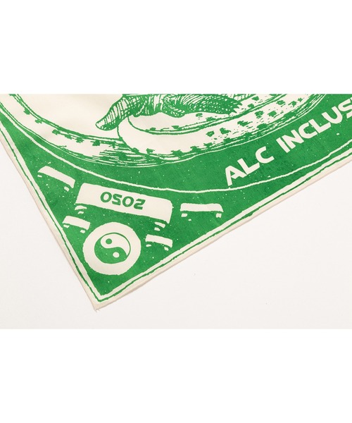 And A（アンドエー）の「AlexanderLeeChang アレキサンダーリーチャン / BLC BANDANA バンダナ / BC052203（バンダナ/スカーフ・メンズ・バーガンディー/ネイビー/グリーン・ONE SIZE）」の8枚目の写真