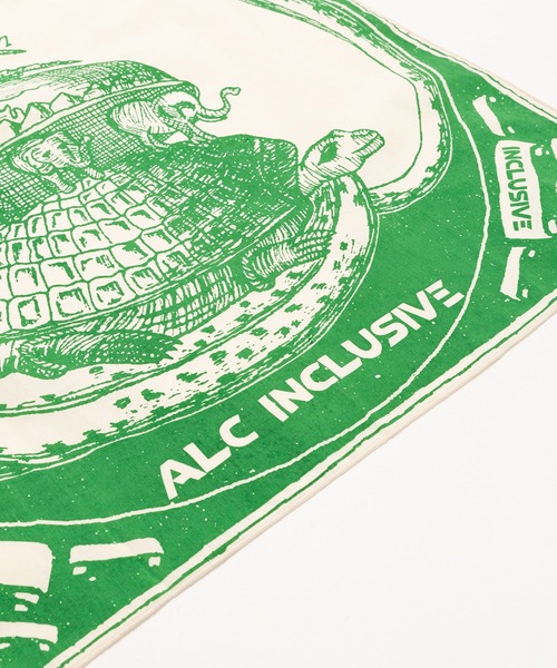 And A（アンドエー）の「AlexanderLeeChang アレキサンダーリーチャン / BLC BANDANA バンダナ / BC052203（バンダナ/スカーフ・メンズ・バーガンディー/ネイビー/グリーン・ONE SIZE）」の9枚目の写真