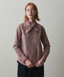 Steven Alan | ＜Steven Alan＞COTTON CHAMBRAY SCARF SHIRT/シャツ(シャツ/ブラウス)
