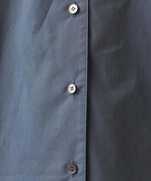 Steven Alan(スティーブンアラン)の「<Steven Alan>COTTON CHAMBRAY SCARF SHIRT/シャツ(シャツ/ブラウス・レディース・グレー/レッド・S/M)」の8枚目の写真