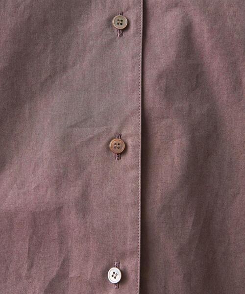 Steven Alan(スティーブンアラン)の「<Steven Alan>COTTON CHAMBRAY SCARF SHIRT/シャツ(シャツ/ブラウス・レディース・グレー/レッド・S/M)」の11枚目の写真