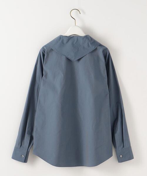 Steven Alan(スティーブンアラン)の「<Steven Alan>COTTON CHAMBRAY SCARF SHIRT/シャツ(シャツ/ブラウス・レディース・グレー/レッド・S/M)」の13枚目の写真