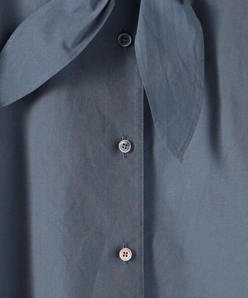 Steven Alan(スティーブンアラン)の「<Steven Alan>COTTON CHAMBRAY SCARF SHIRT/シャツ(シャツ/ブラウス・レディース・グレー/レッド・S/M)」の18枚目の写真