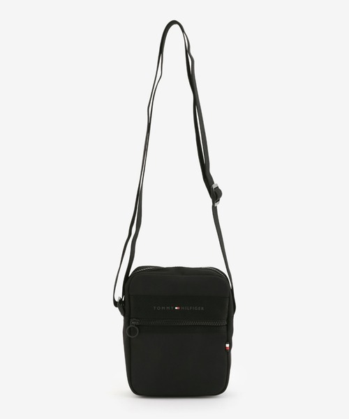 TOMMY HILFIGER（トミーヒルフィガー）の「ホライズンミニショルダーバッグ（ショルダーバッグ・メンズ・ブラック/ネイビー/オレンジ・FREE）」の11枚目の写真