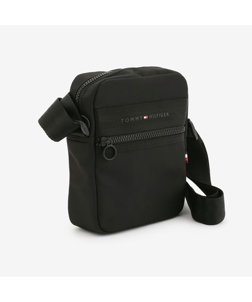 TOMMY HILFIGER（トミーヒルフィガー）の「ホライズンミニショルダーバッグ（ショルダーバッグ・メンズ・ブラック/ネイビー/オレンジ・FREE）」の7枚目の写真