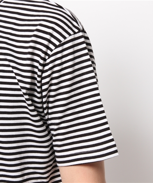 HARE(ハレ)の「ロングボーダーカットソー(HARE)(Tシャツ/カットソー・メンズ・オフホワイト/グレー/ブルー・SMALL/MEDIUM)」の12枚目の写真