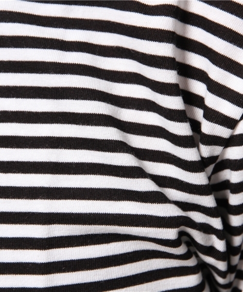 HARE(ハレ)の「ロングボーダーカットソー(HARE)(Tシャツ/カットソー・メンズ・オフホワイト/グレー/ブルー・SMALL/MEDIUM)」の14枚目の写真