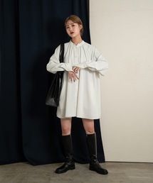 Amiur | dolman sleeve stitch over shirt(シャツ/ブラウス)