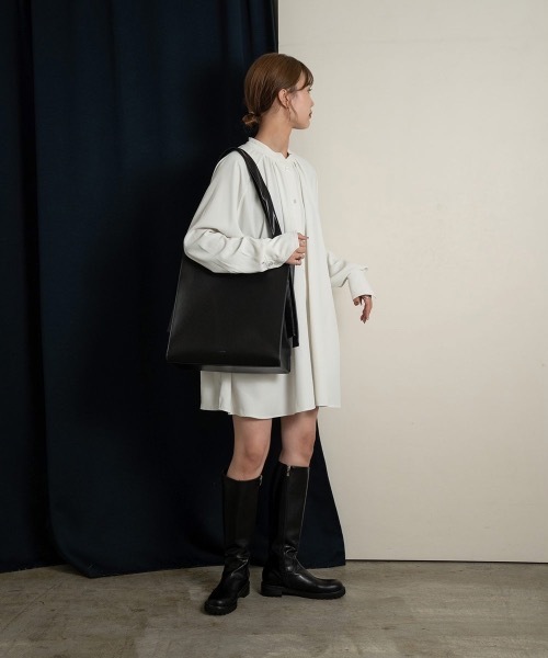 Amiur（エミレ）の「dolman sleeve stitch over shirt（シャツ/ブラウス・レディース・ホワイト/ブラウン・FREE）」の17枚目の写真