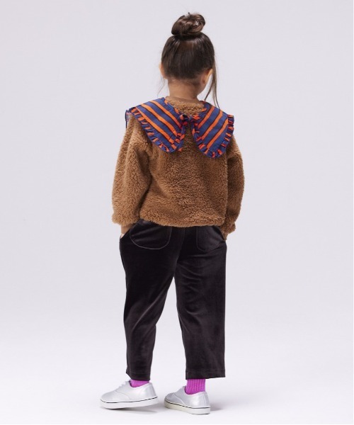 HOGAN RANCH WEAR（ホーガンランチウエア）の「コールテンツケエリ/キッズ（付け襟・キッズ・ブラウン/レッド・M）」の5枚目の写真