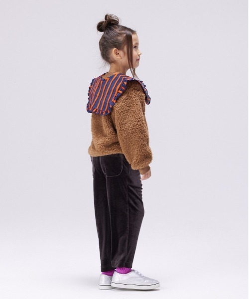 HOGAN RANCH WEAR（ホーガンランチウエア）の「コールテンツケエリ/キッズ（付け襟・キッズ・ブラウン/レッド・M）」の6枚目の写真