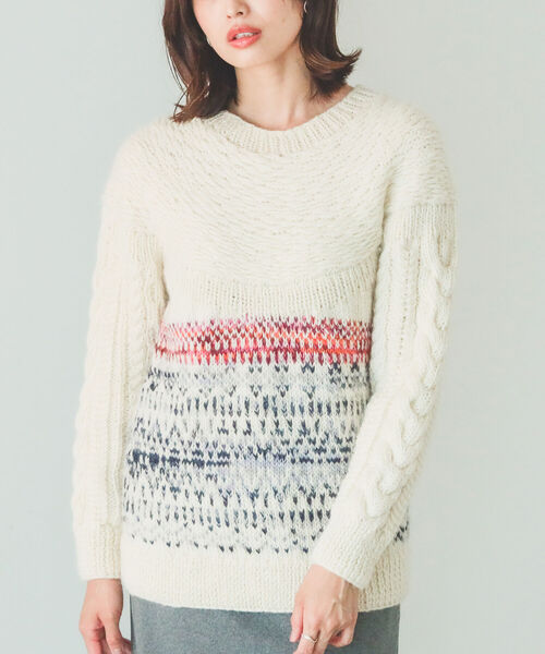 B:MING by BEAMS【別注】 ニット ジャーナルスタンダード好きな方に B:MING by BEAMS（ビーミング by ビームス）【別注