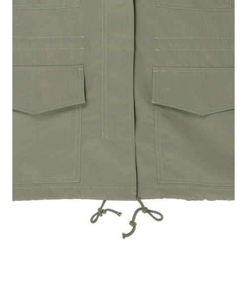 koe(コエ)の「スタンドカラーミリタリーベスト(ベスト・レディース・ブラック/カーキ・FREE)」の5枚目の写真