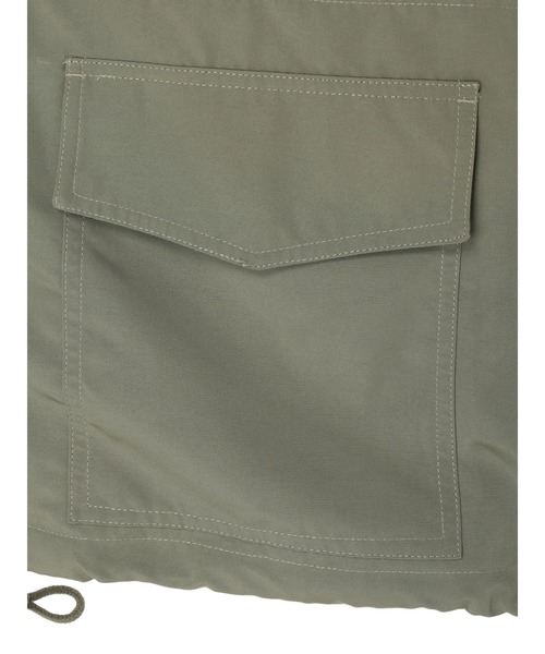 koe(コエ)の「スタンドカラーミリタリーベスト(ベスト・レディース・ブラック/カーキ・FREE)」の22枚目の写真