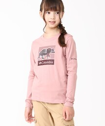 Columbia（コロンビア）の「Columbia  【KIDS】ヘーゼルデルヒルロングスリーブグラフィックTシャツ  コロンビア（Tシャツ/カットソー）」