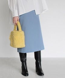 twill back slit pencil skirt(バックスリットペンシルスカート)