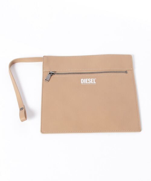 DIESEL(ディーゼル)の「レディース カウレザー トートバッグM(ショルダーバッグ・レディース・ベージュ・UNI)」の12枚目の写真