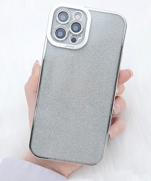 メタルフレームグリッター ラメiPhoneケース（スマホケース