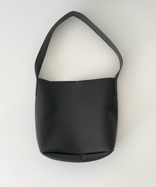 CANAL JEAN(キャナルジーン)の「El mar スクエアワンハンドルショルダーバッグ(ショルダーバッグ・レディース・ブラック・ONE SIZE)」の4枚目の写真