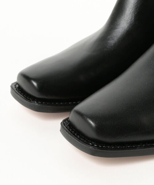 CHAMULA BOTIN CHARRO サイドゴアブーツ ブラック スエード CHAMULA（チャムラ）の「＜CHAMULA＞ BOTIN CHARRO/ブーツ