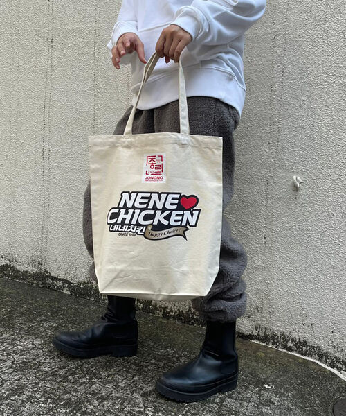 FREDY&GLOSTER(フレディアンドグロスター)の「【ネネチキン×FG】コラボトートバッグ(トートバッグ・レディース・ホワイト系その他/レッド系その他/ブルー系その他・FREE)」の15枚目の写真