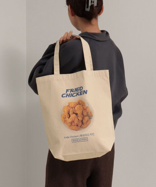 FREDY&GLOSTER(フレディアンドグロスター)の「【ネネチキン×FG】コラボトートバッグ(トートバッグ・レディース・ホワイト系その他/レッド系その他/ブルー系その他・FREE)」の12枚目の写真