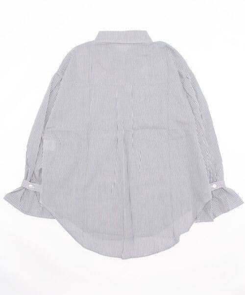 aimoha(アイモハ)の「ボリューム袖シャツ(シャツ/ブラウス・レディース・パープル系その他/ブラウン系その他/ブラック/ブルー系その他/ブラック系その他/ホワイト・LARGE/MEDIUM/SMALL/X-LARGE)」の7枚目の写真
